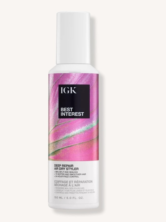 igk Other - IGK Best Interest Deep Repair Air Dry Styler seal split ends reduce breakage +
